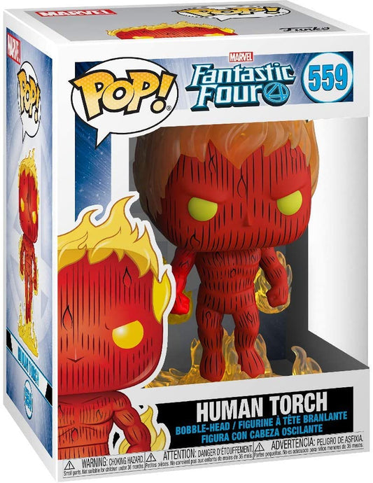 Pop! Vinyl/Fantastic 4 - Human Torch [Toy]