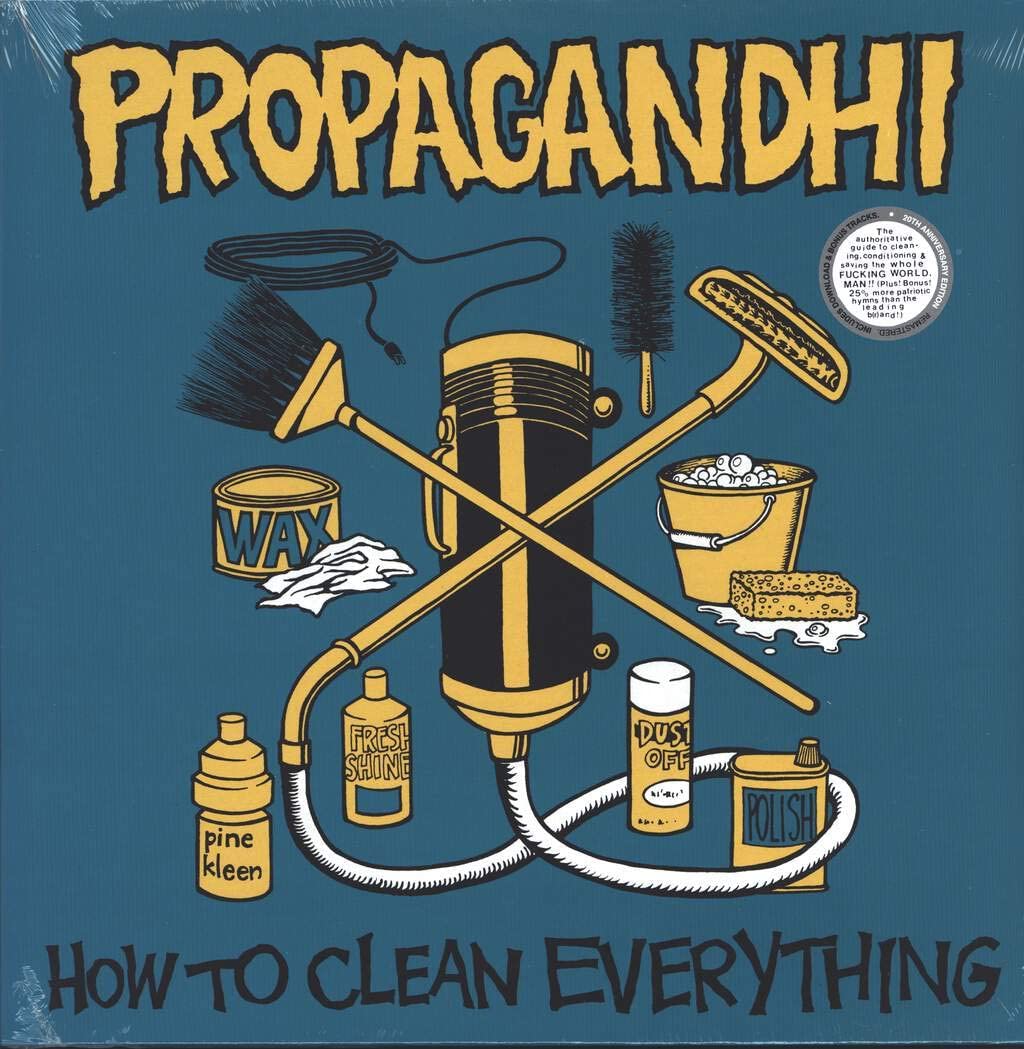 Propagandhi/How To Clean Everything (20th Anniversary Edition) [LP]
