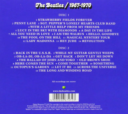 Beatles, The/1967-1970 (Blue Album) [CD]