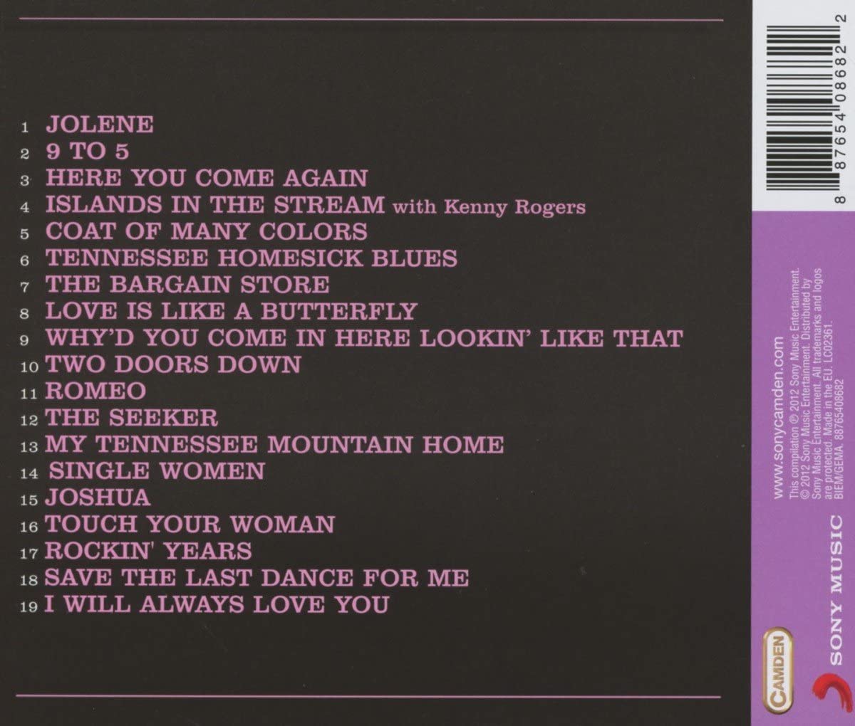 Parton, Dolly/The Hits [CD]