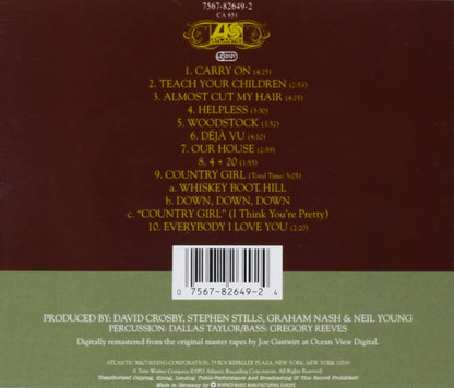 Crosby, Stills, Nash & Young/Deja Vu [CD]
