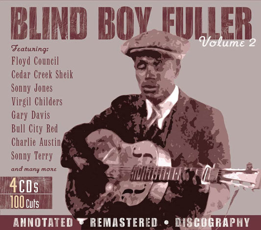 Fuller, Blind Boy/Blind Boy Fuller Volume 2 (100 Tracks - 4 CD's) [CD]