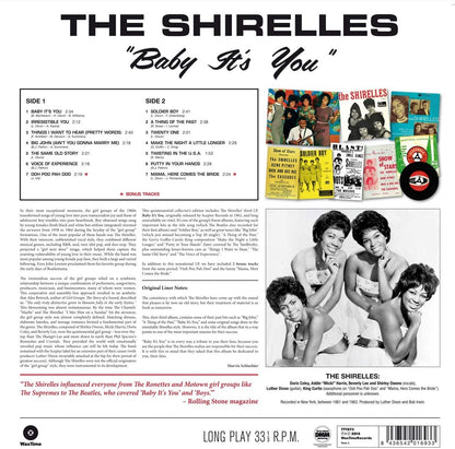 Shirelles, The/Baby It's You (+2 Bonus Tracks) [LP]
