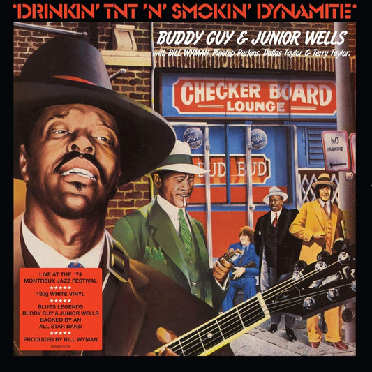 Guy, Buddy & Junior Wells/Drinkin' TNT 'N' Smokin' Dynamite (White Vinyl) [LP]