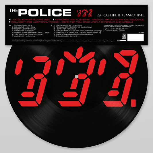 Police, The/Ghost In The Machine - Alternate Track Listing (Picture Disc) [LP]