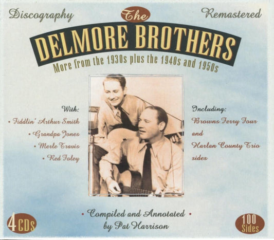 Delmore Brothers/More From the 30s, 40s & 50s (4 CD Box) [CD]