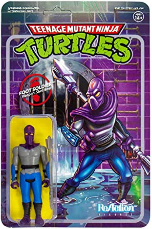 TMNT: Foot Soldier ReAction Figure [Toy]
