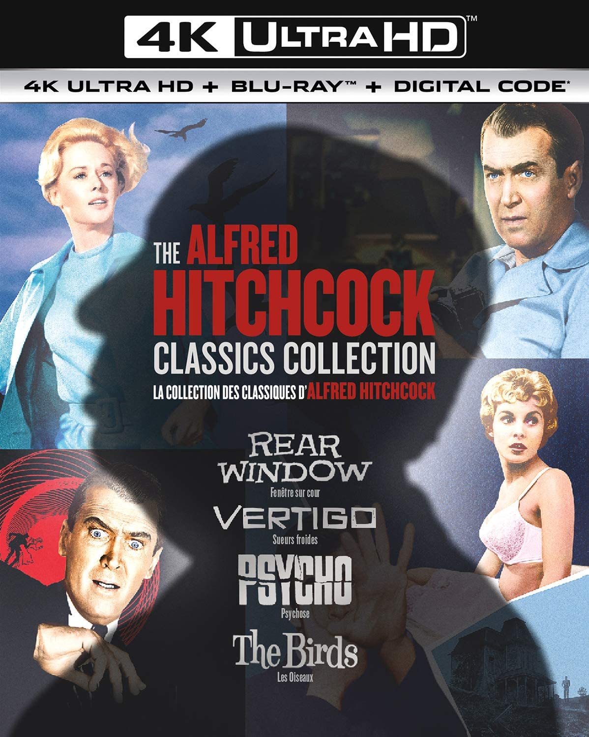 Alfred Hitchcock Classics Collection (4K-UHD) [BluRay]