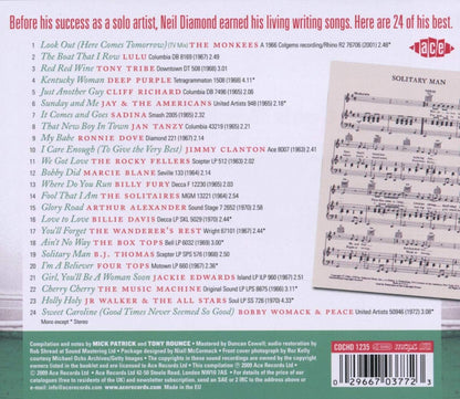 Various Artists/Solitary Man: Early Songs Of Neil Diamond [CD]