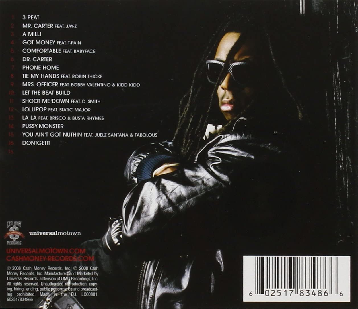 Lil' Wayne/Tha Carter III [CD]