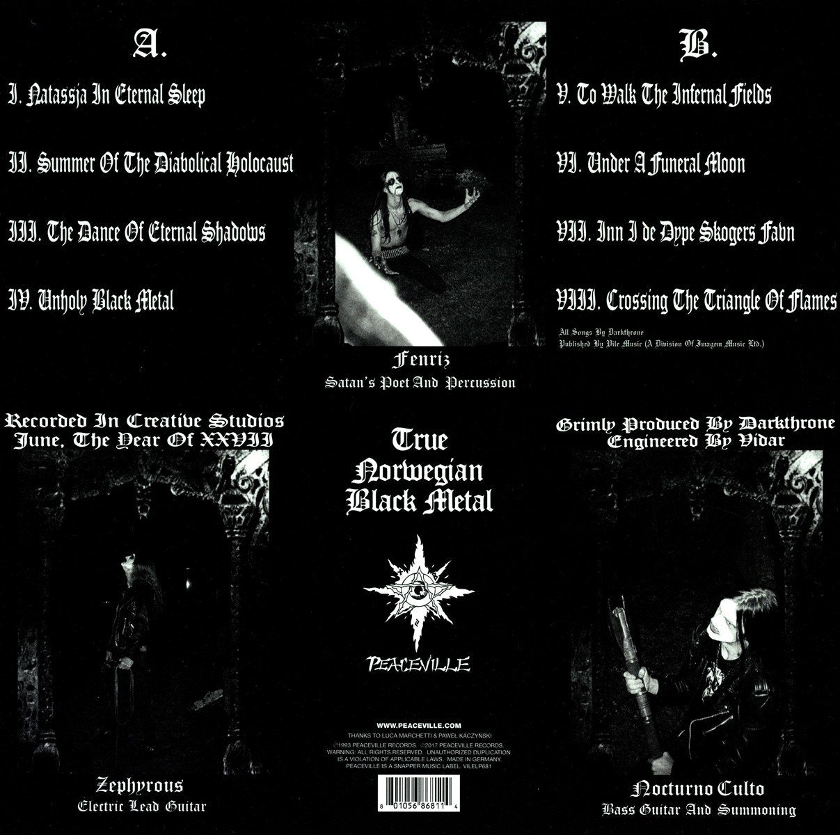 Darkthrone/Under A Funeral Moon (Picture Disc) [LP]
