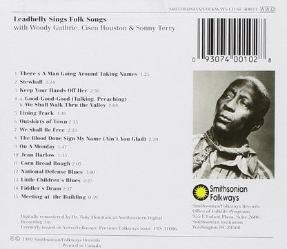 Leadbelly/Sings Folk Songs [CD]