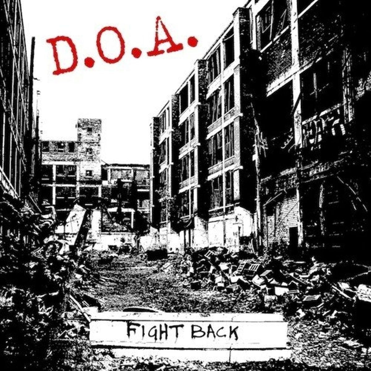 D.O.A./Fight Back (Red Vinyl) [LP]