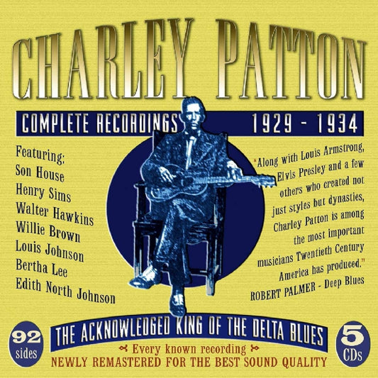 Patton, Charley/Complete Recordings (5 CD Set) [CD]