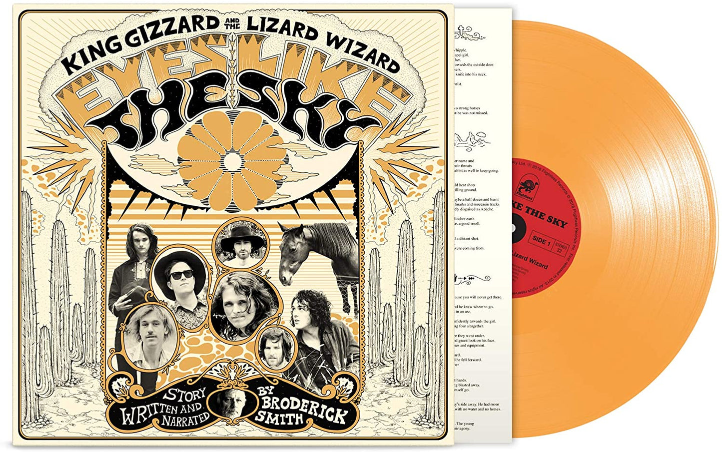King Gizzard & The Lizard Wizard/Eyes Like The Sky (Orange Vinyl) [LP]