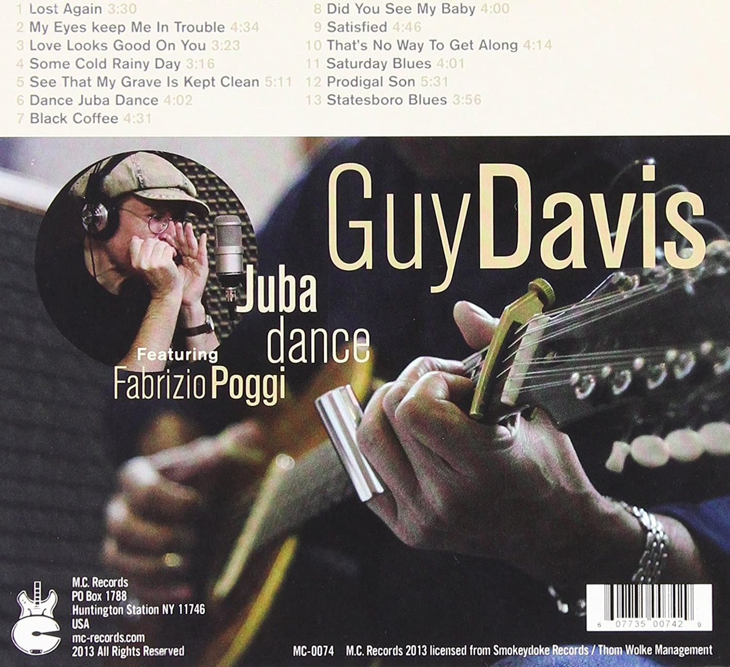 Davis, Guy/Juba Dance [CD]