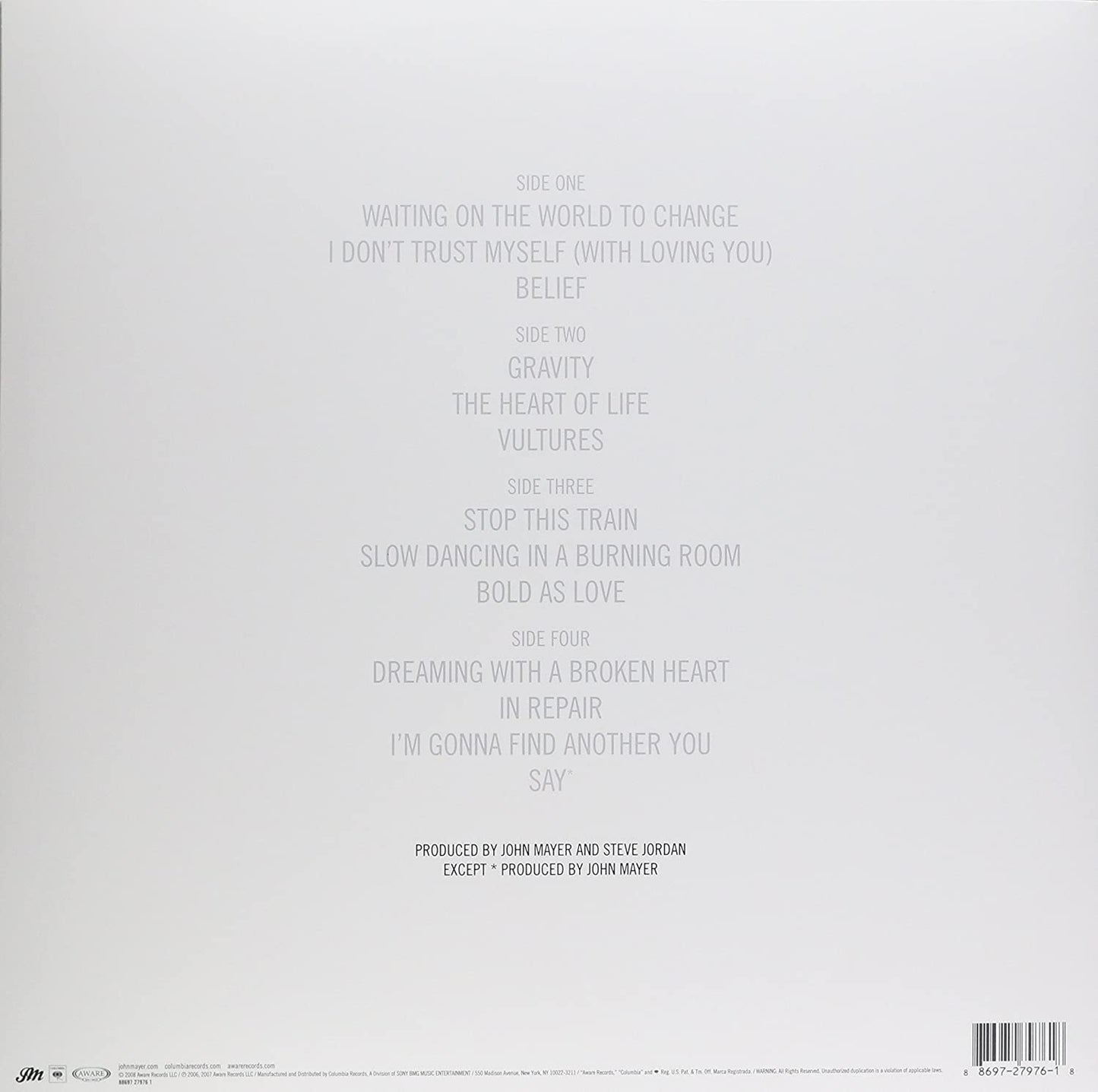 Mayer, John/Continuum [LP]