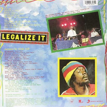 Tosh, Peter/Legalize It (2LP Green & Yellow Vinyl) [LP]