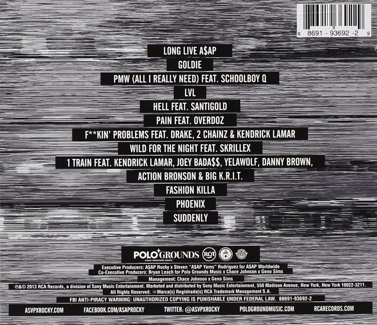 A$AP Rocky/Long.Live.A$AP [CD]