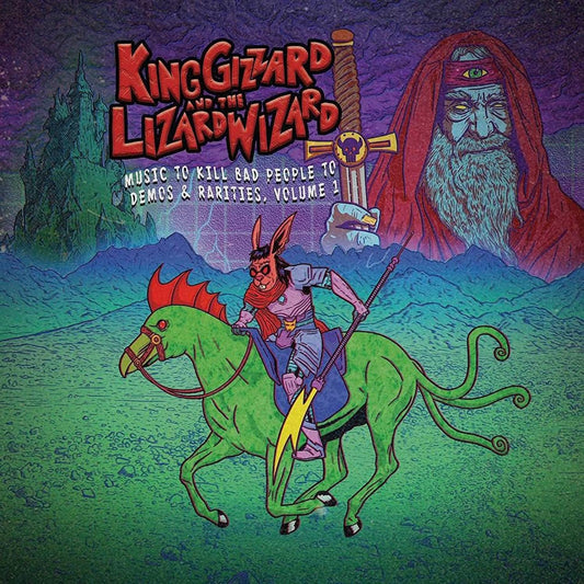 King Gizzard & the Lizard Wizard/Music To Kill Bad People To Vol. 1 (Sea Foam Coloured Vinyl) [LP]