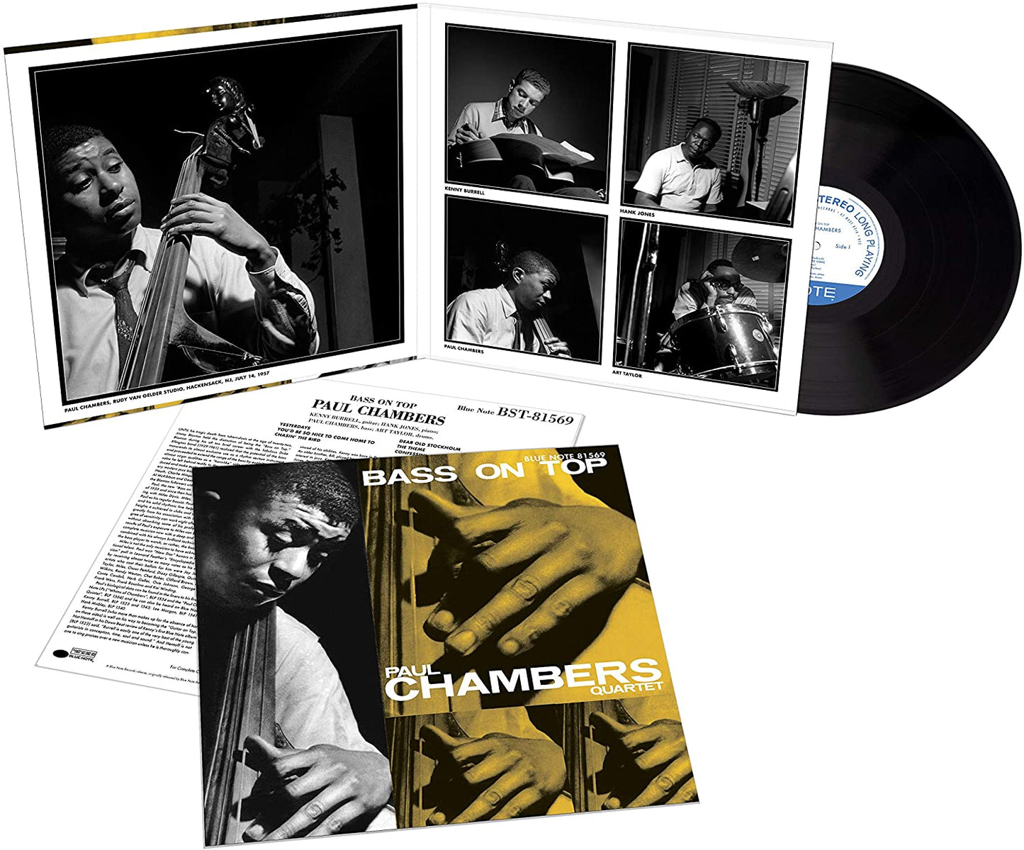 Chambers, Paul/Bass On Top (Blue Note Tone Poet) [LP]