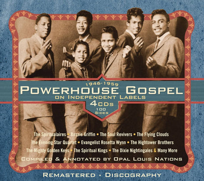 1946 - 1959 Powerhouse Gospel/4CD Independent Labels [CD]