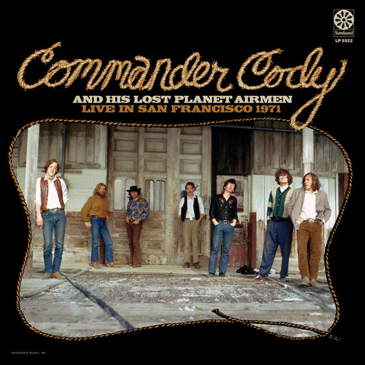 Commander Cody & His Lost Planet Airmen/Live In San Francisco 1971 (Gold Vinyl) [LP]