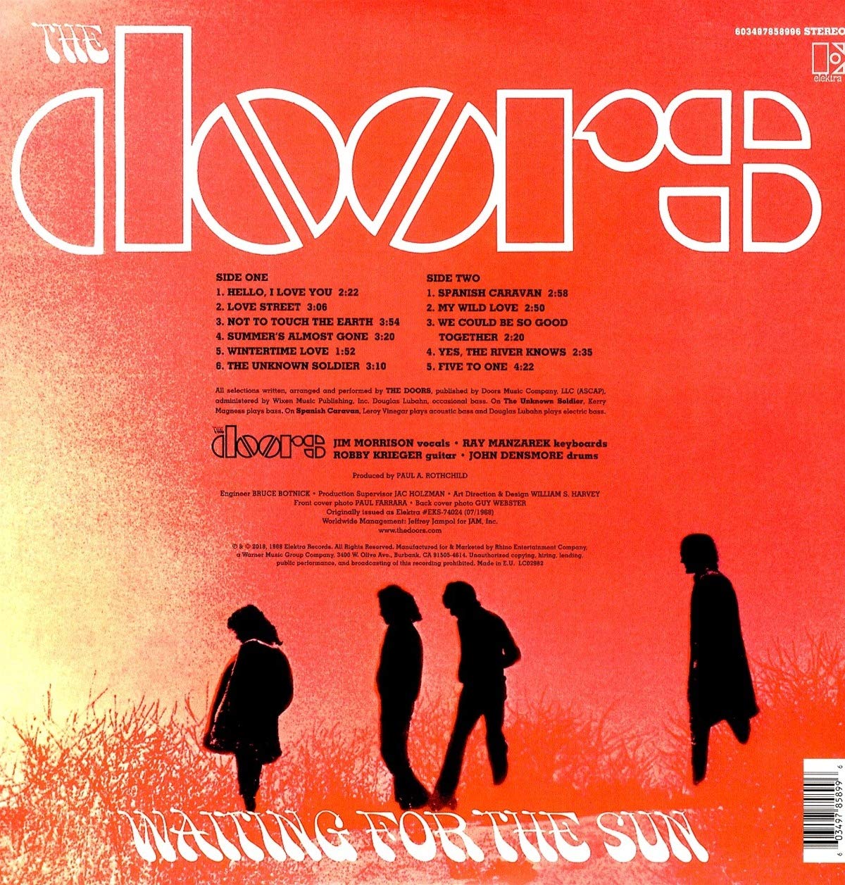 Doors, The/Waiting For The Sun [LP]