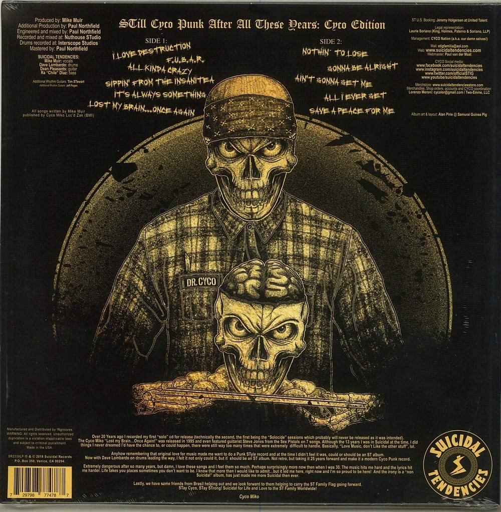 Suicidal Tendencies/Still Cyco After All These Years: Cyco Edition [LP]