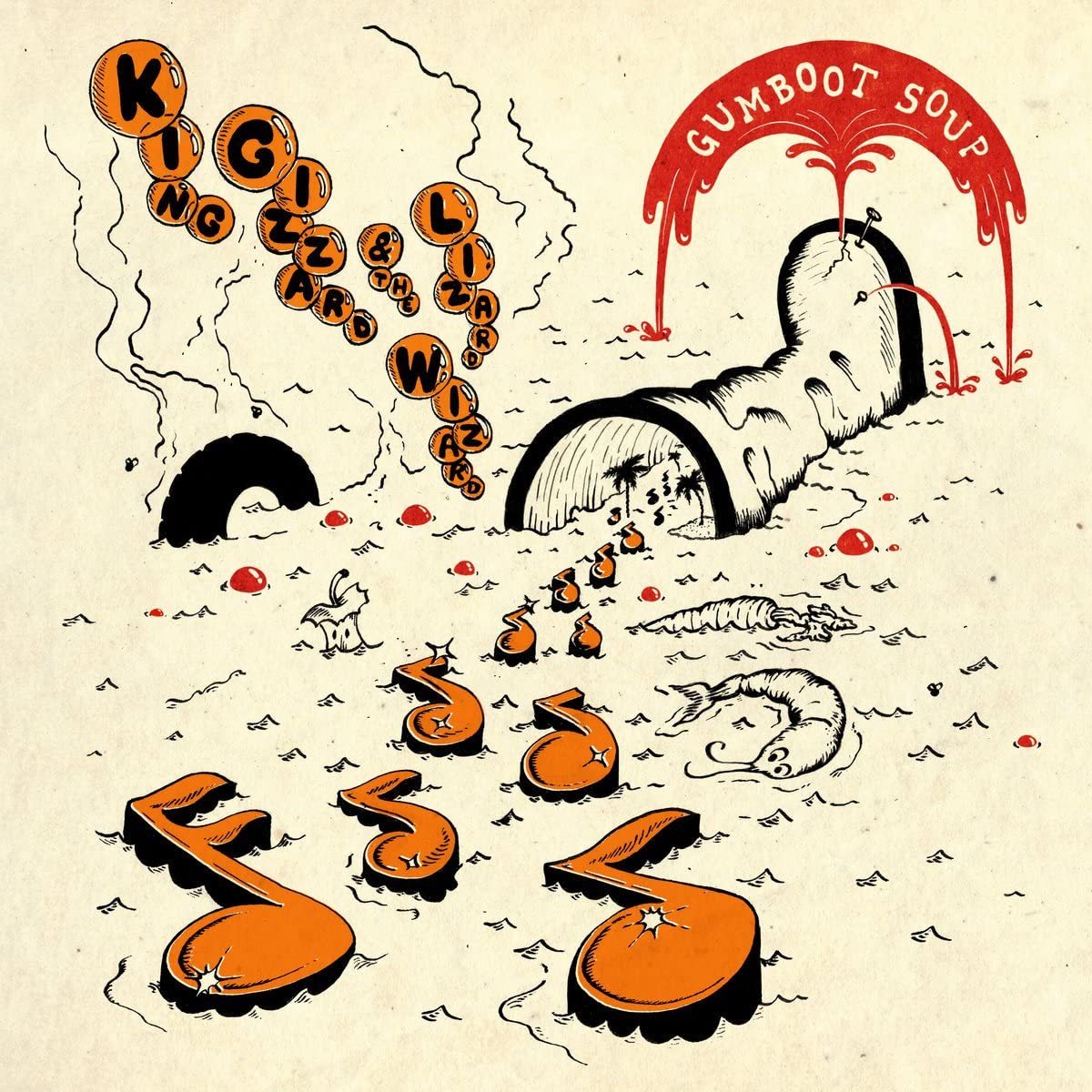 King Gizzard & The Lizard Wizard/Gumboot Soup (Coloured Vinyl) [LP]