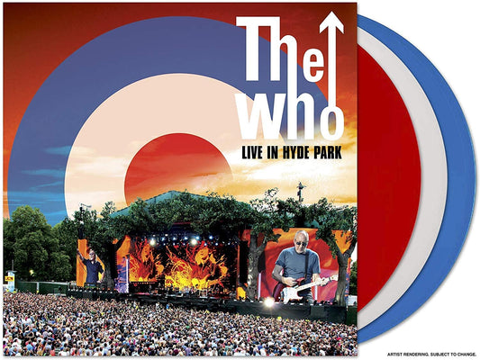 Who, The/Live In Hyde Park (Red/White/Blue Vinyl) [LP]