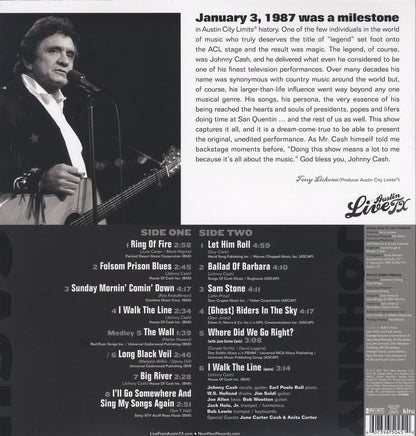 Cash, Johnny/Live From Austin City Limits [LP]
