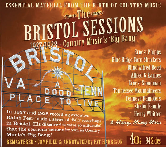 Bristol's Sessions 1927-28/Country Music's Big Bang (4CD Set) [CD]