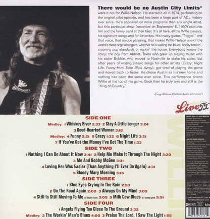 Nelson, Willie/Live From Austin TX [LP]