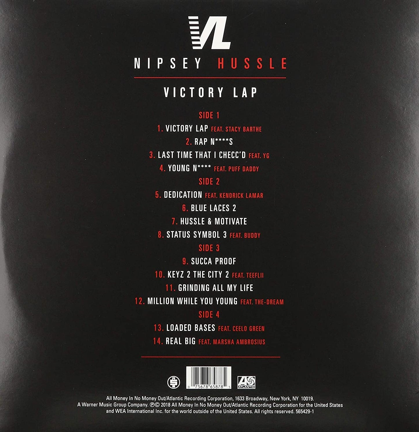 Nipsey Hussle/Victory Lap [LP]