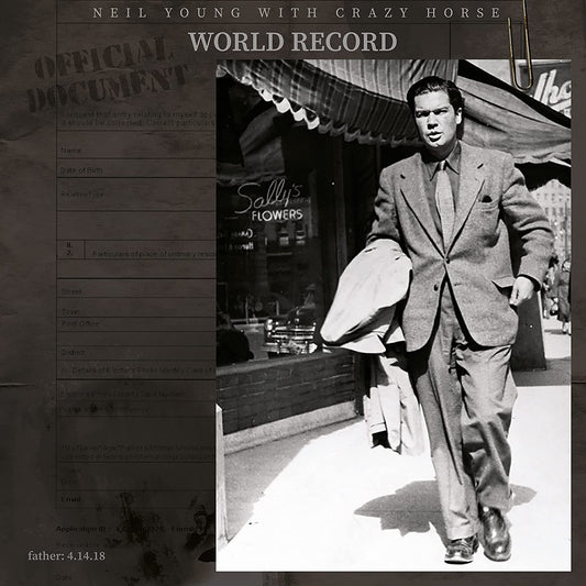 Young, Neil With Crazy Horse/World Record (Indie Exclusive Clear Vinyl) [LP]