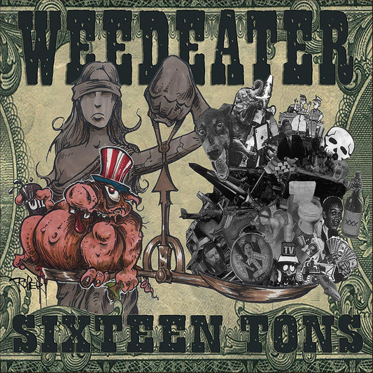 Weedeater/Sixteen Tons (Bone White Vinyl) [LP]
