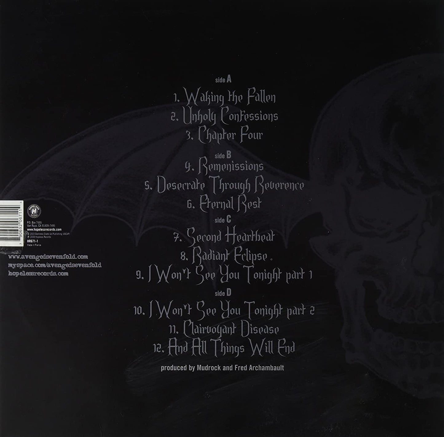 Avenged Sevenfold/Waking The Fallen [LP]
