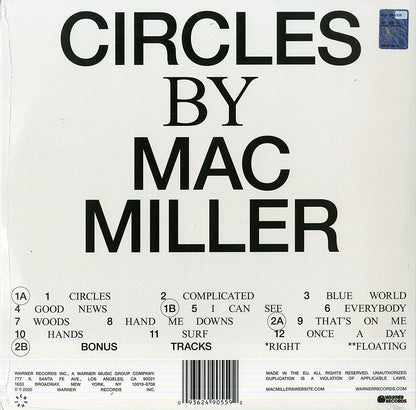 Miller, Mac/Circles [LP]