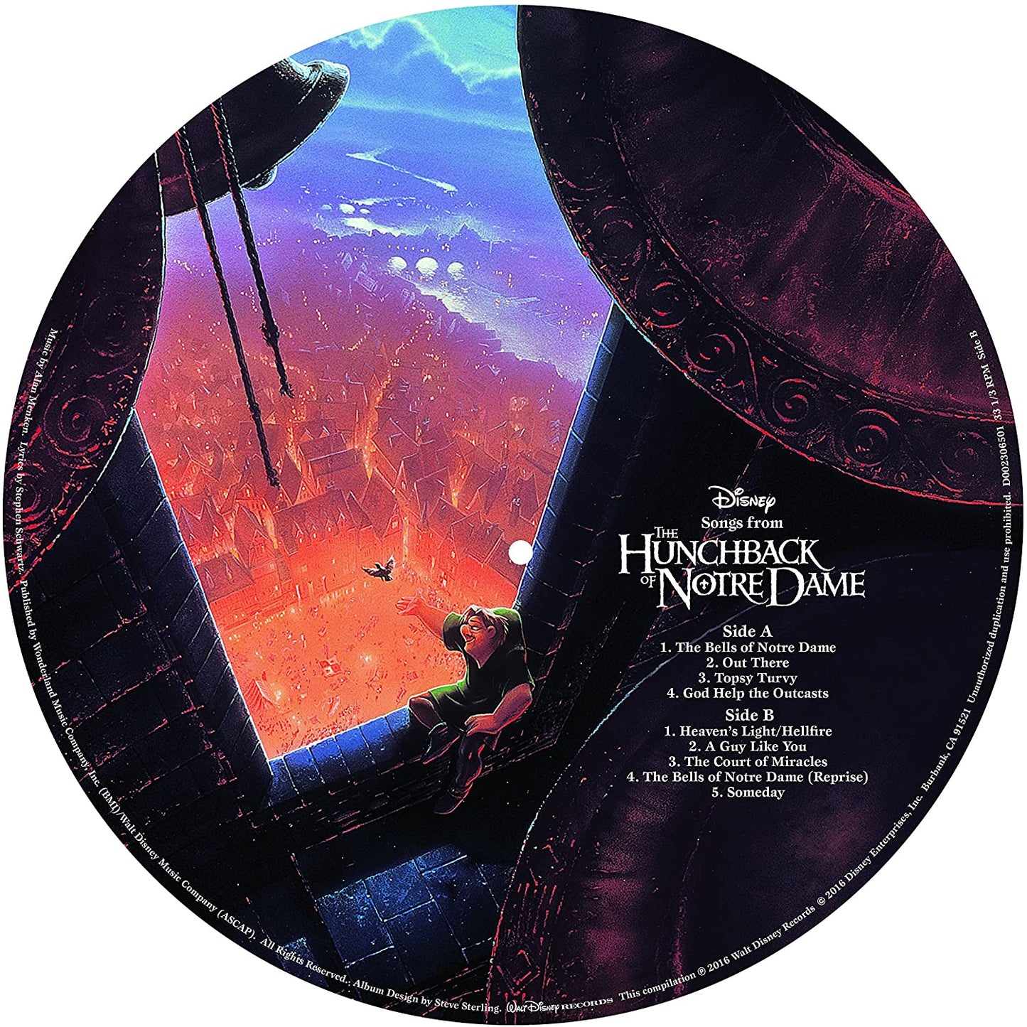 Soundtrack/The Hunchback Of Notre Dame (Picture Disc) [LP]