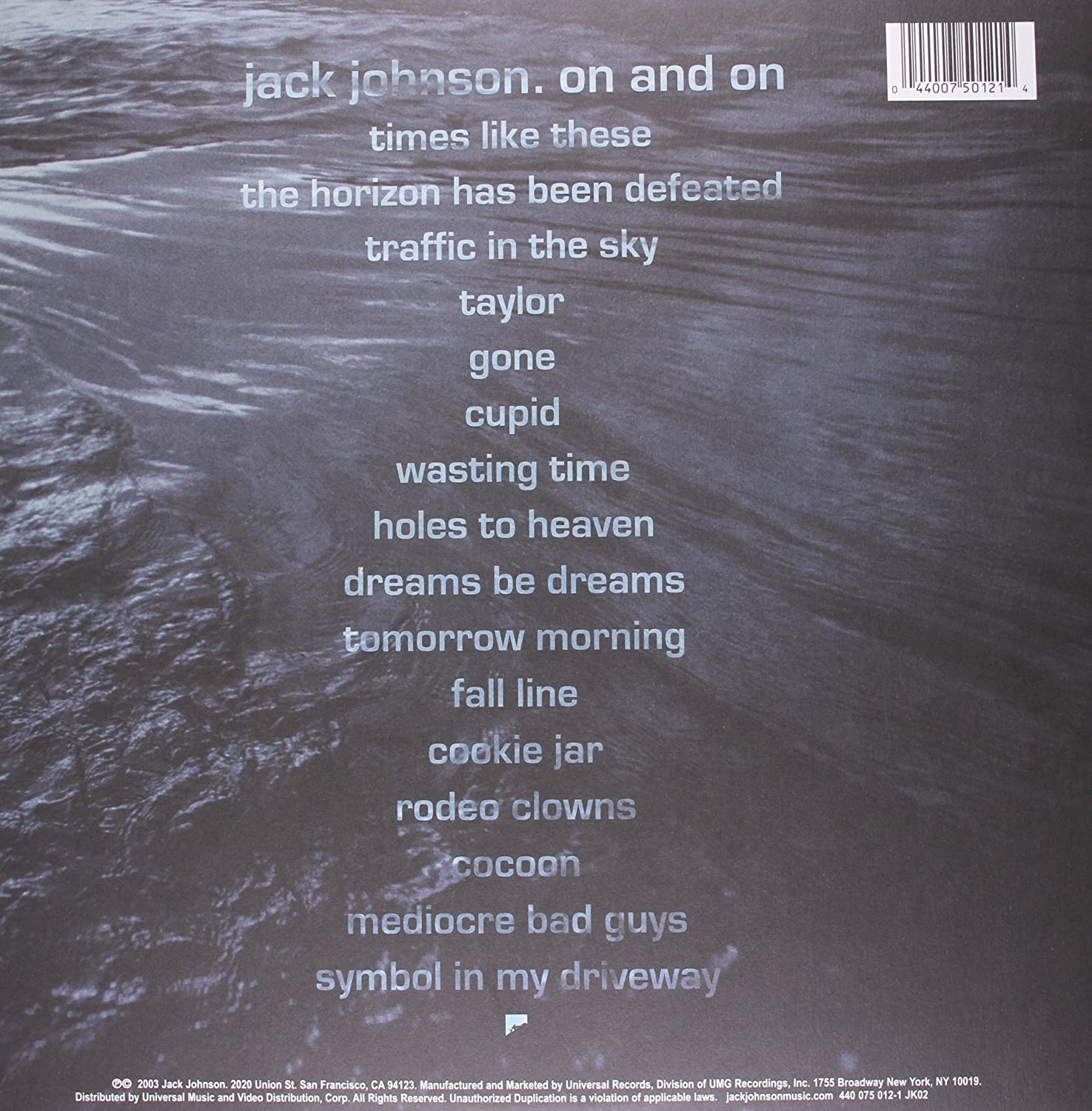 Johnson, Jack/On and On [LP]