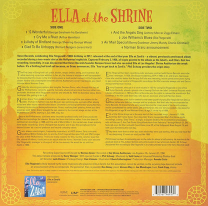 Fitzgerald, Ella/Ella At The Shrine [LP]