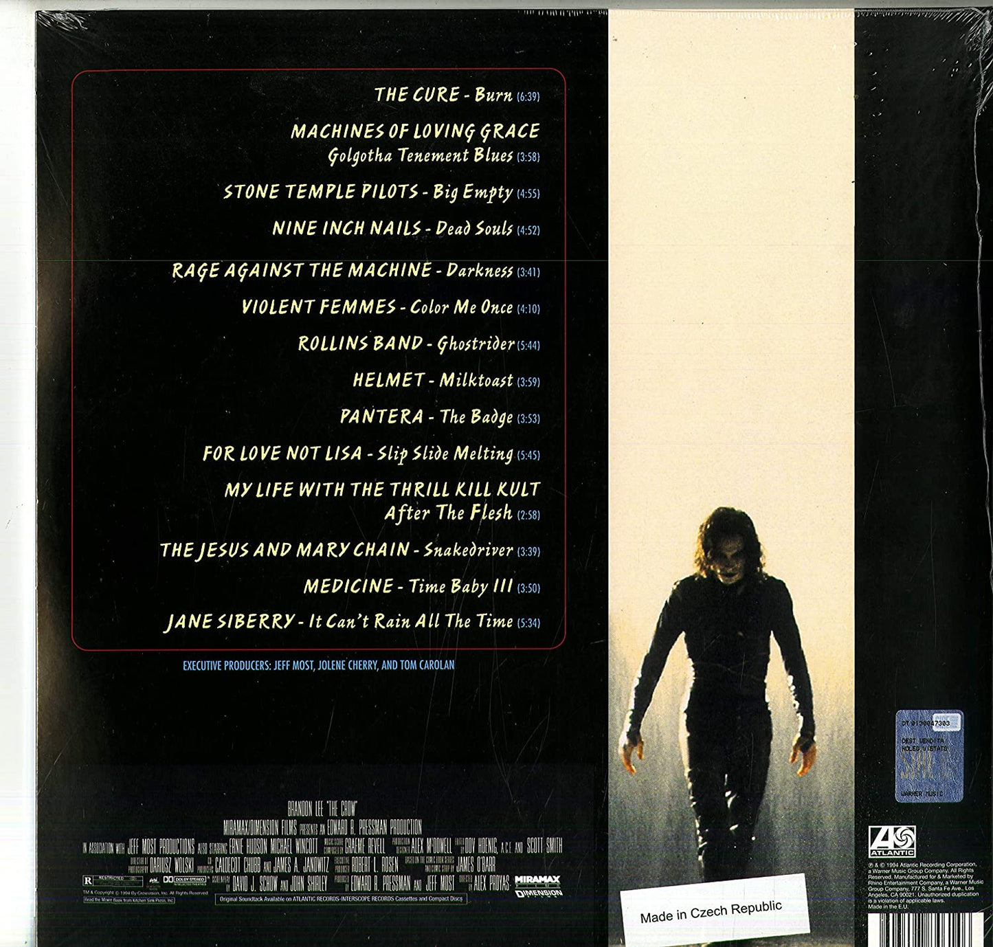 Soundtrack/The Crow (2LP With Crow Etching) [LP]