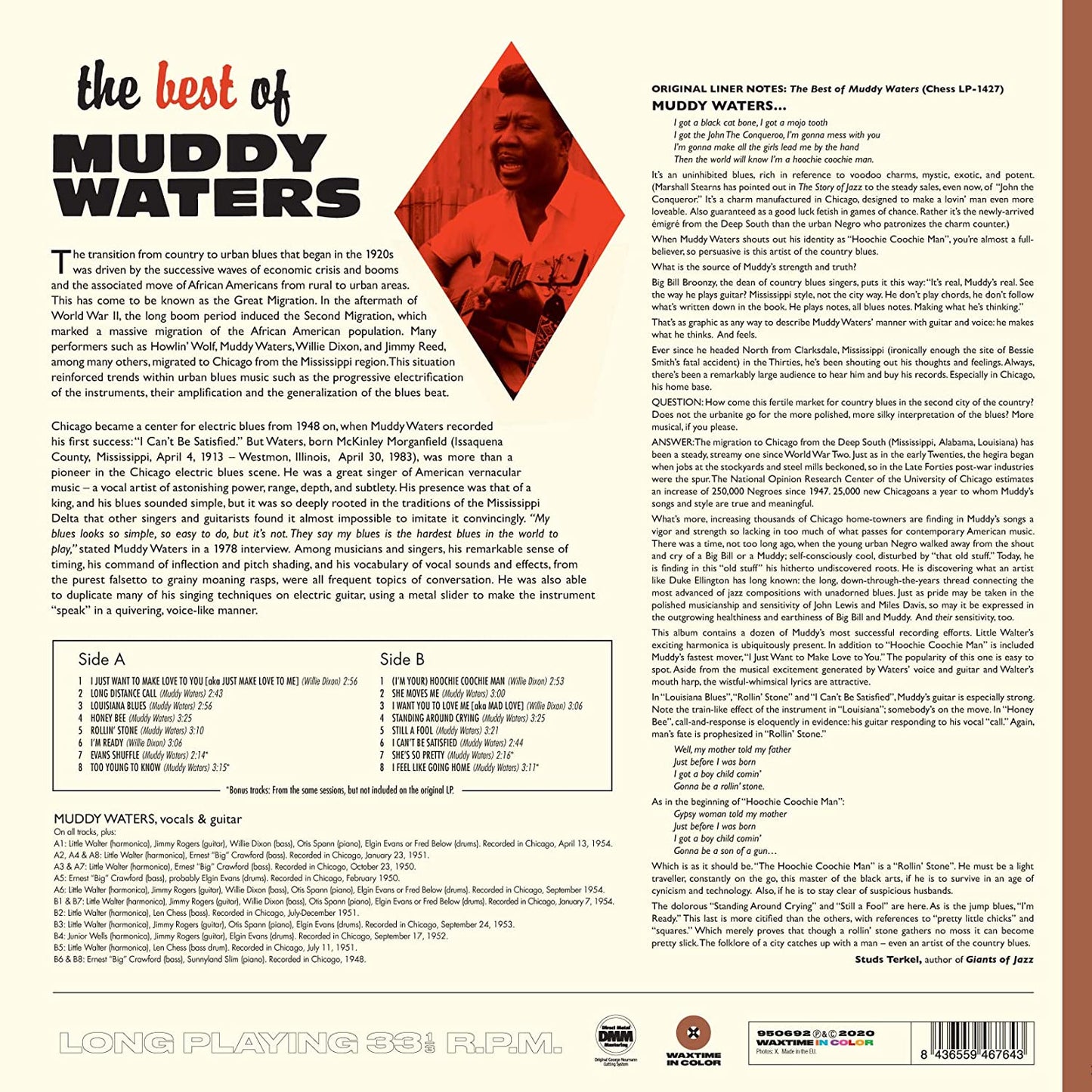 Waters, Muddy/The Best Of (Brown Vinyl) [LP]