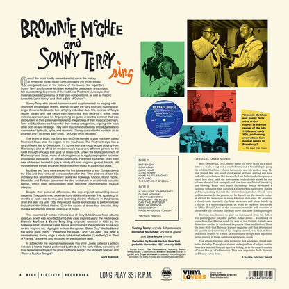 Mcghee, Brownie & Terry, Sonny/Sing [LP]