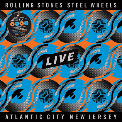 Rolling Stones, The/Steel Wheels: Live Atlantic City New Jersey (4LP Colour Vinyl) [LP]