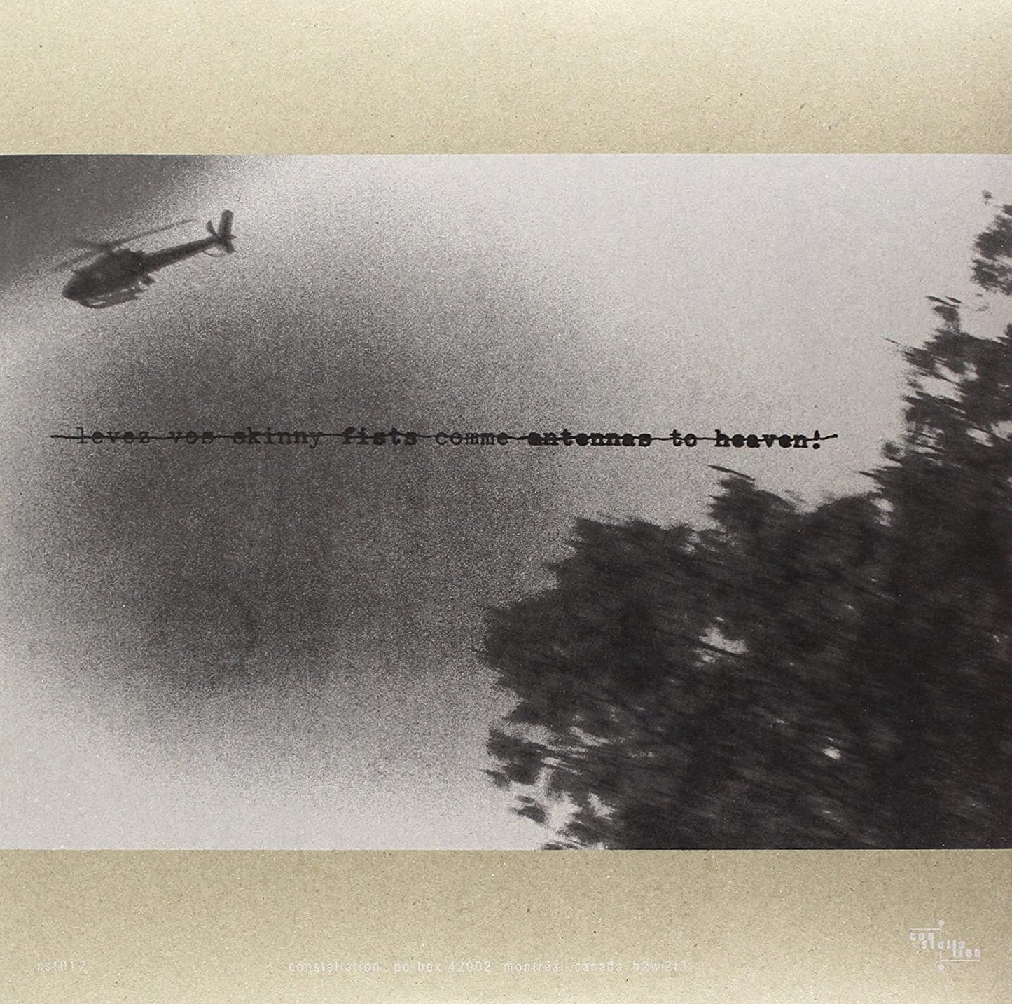 Godspeed You! Black Emperor!/Lift Your Skinny Fists Like Antennas To Heaven [LP]