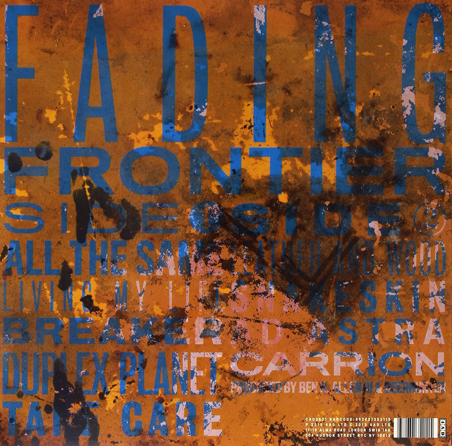 Deerhunter/Fading Frontier [LP]