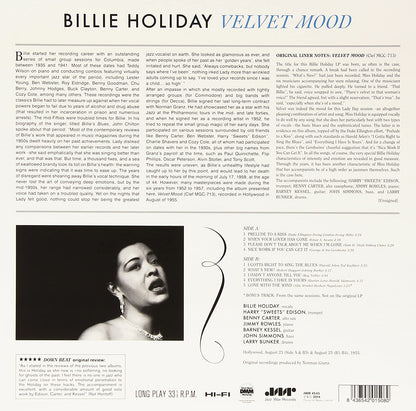 Holiday, Billie/Velvet Mood [LP]