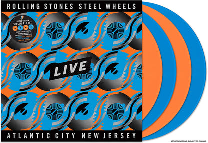 Rolling Stones, The/Steel Wheels: Live Atlantic City New Jersey (4LP Colour Vinyl) [LP]